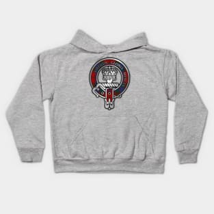 Clan Donnachaidh / Robertson Tartan Crest Kids Hoodie